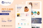 PetPup - Pet Care Services Elementor Template Kit