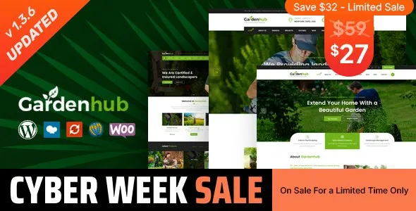 Garden HUB - Lawn & Landscaping WordPress Theme