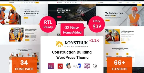 Konstruk - Construction WordPress