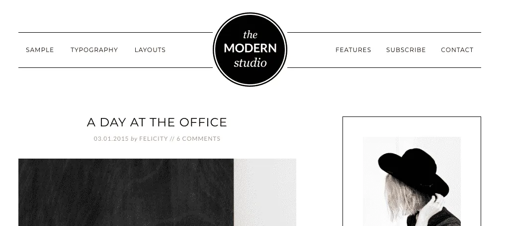 Modern Studio Pro Theme -StudioPress