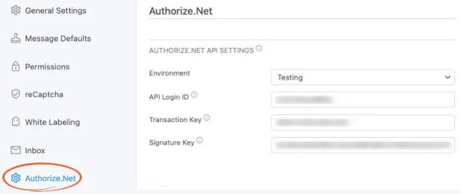 Authorize.net Add-On with Formidable Forms
