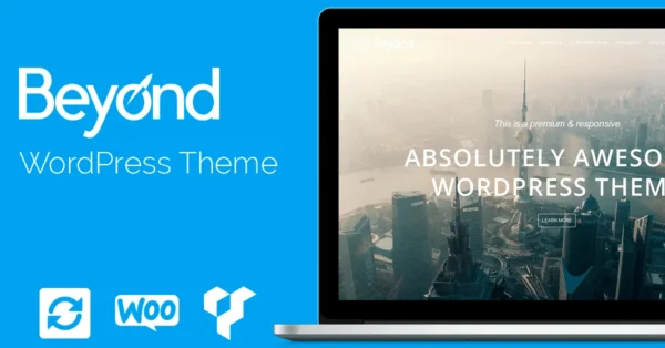 Beyond WordPress Theme Multipurpose Business Template - Visualmodo