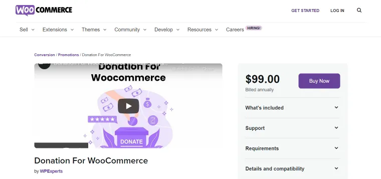 Donation For Woocommerce - Donation Plugin For Accepting Charity & Funds