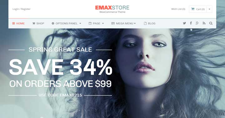 eMaxStore by MyThemeShop WordPress ecommerce template by MyThemeShop