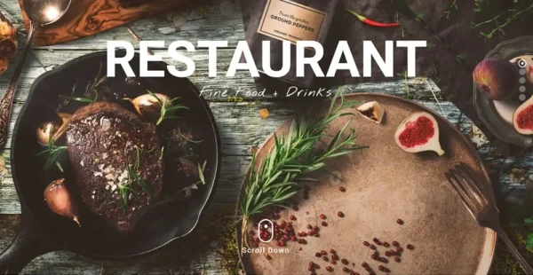 Food WordPress Theme: Bistro Restaurant Template - Visualmodo