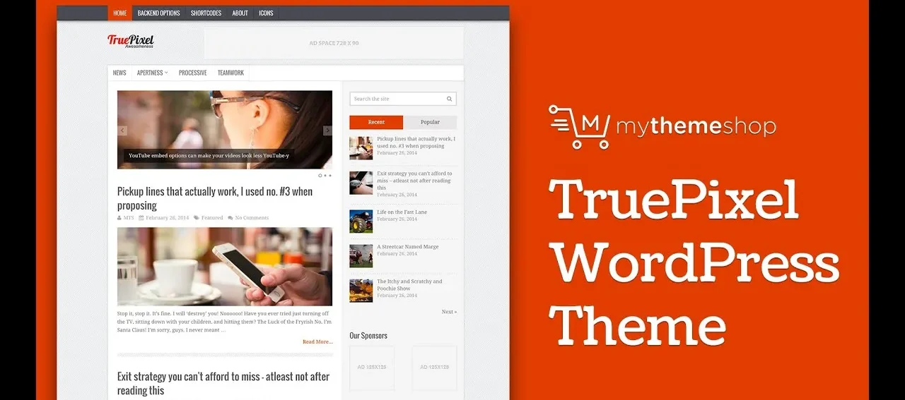 TruePixel WordPress Theme - MyThemeShop