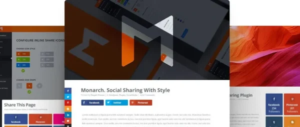 Monarch Social Sharing Plugin For WordPress -Elegant Themes