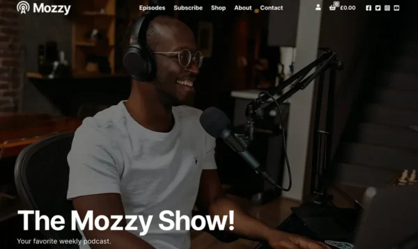 Mozzy WordPress Theme & CSSIgniter