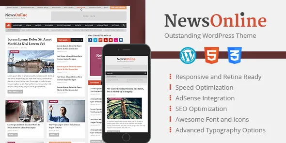 NewsOnline WordPress Theme - MyThemeShop