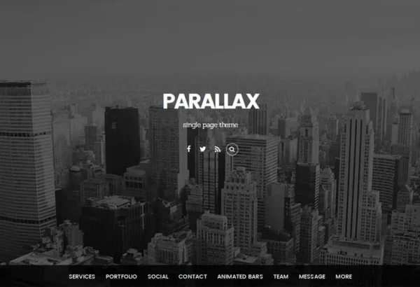 Parallax WordPress Theme by Themify