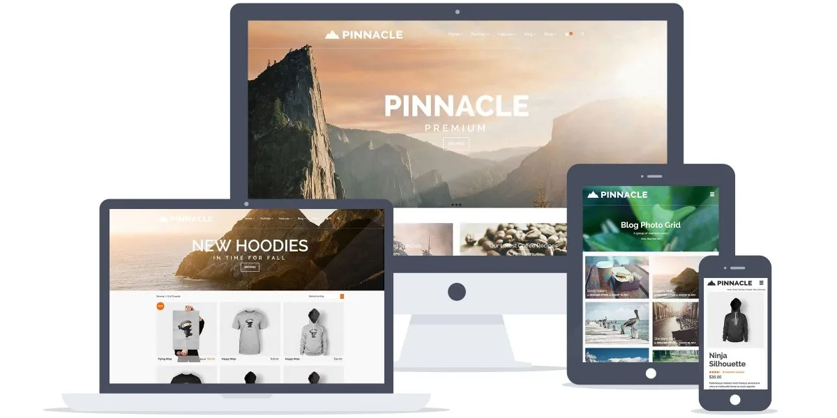 Pinnacle Premium WordPress Theme - by Kadence WP