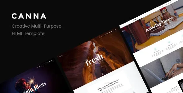 Canna – Creative Multi-Purpose HTML Template | Creative
