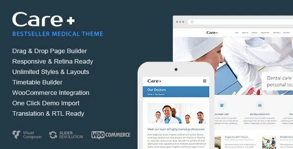 Care - Medical and Health Blogging WordPress Theme | Health & Beauty