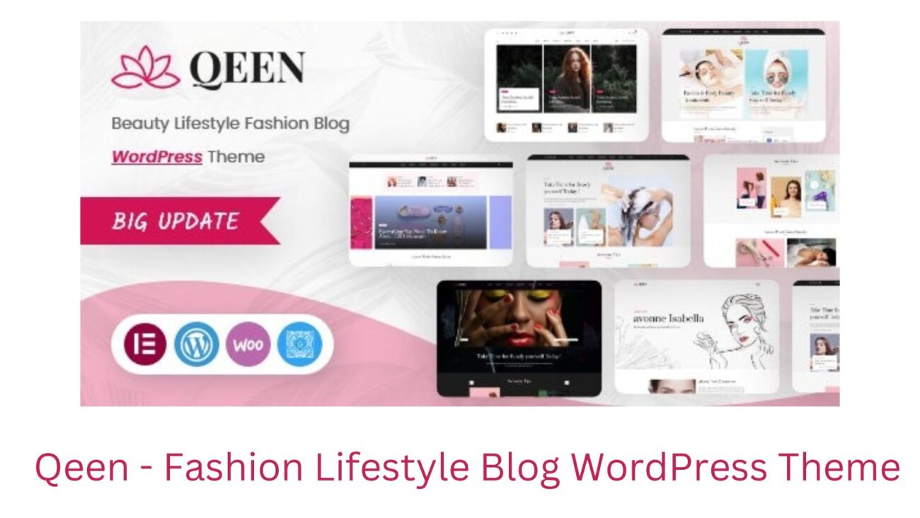 Qeen - Fashion Lifestyle Blog WordPress Theme