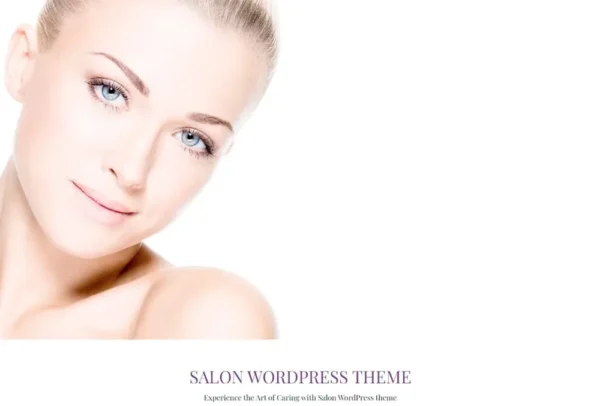 Salon WordPress Theme Beauty & Spa Services Template by Visualmodo