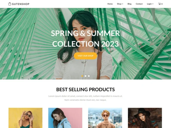 Gutenshop | Premium WordPress Theme - SuperbThemes