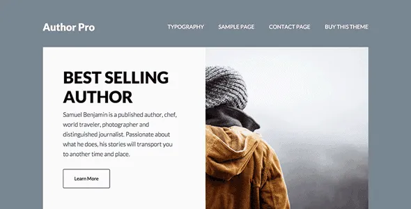 Author Pro WordPress Theme - Studiopress