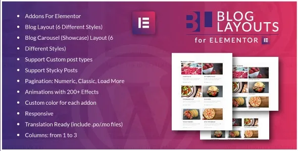 Blog Layouts for Elementor WordPress Plugin