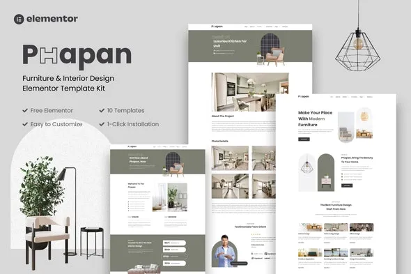 Phapan - Furniture and Interior Design Template Kits