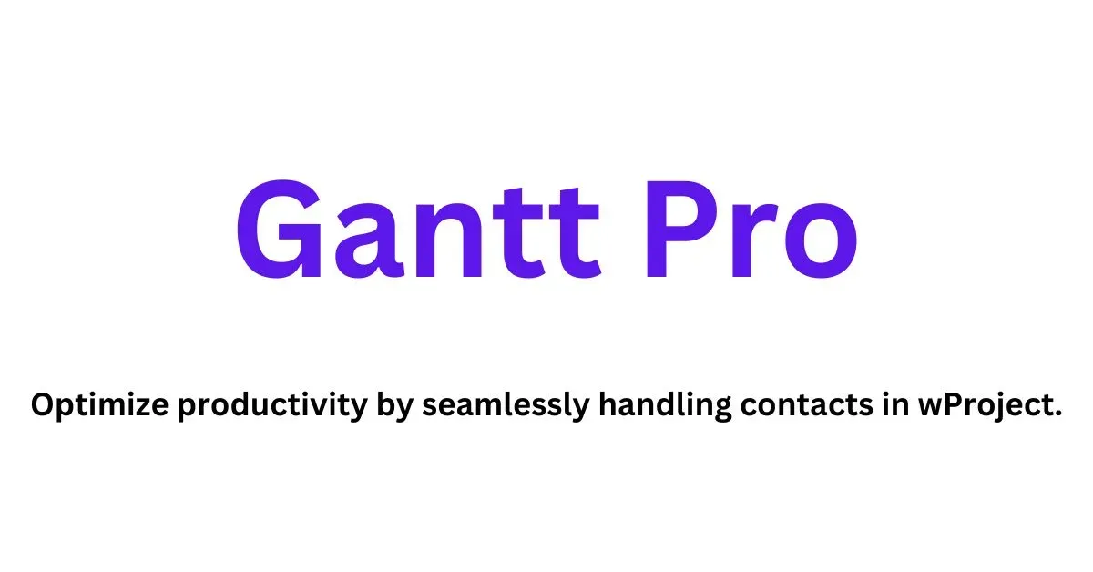 Gantt Pro