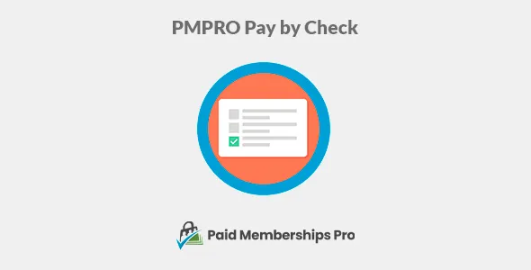 Pay by Check Add On Plugin for PMPro