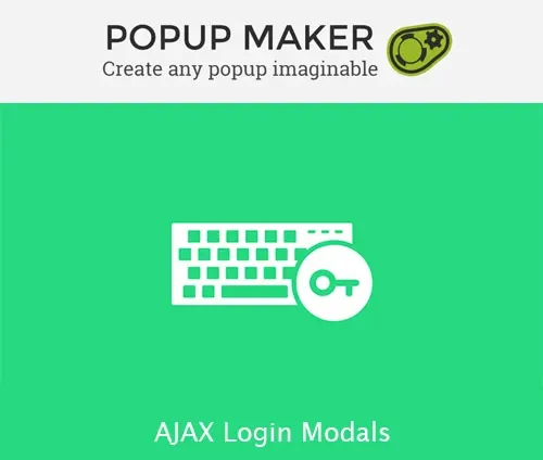 WordPress AJAX Login Modals Plugin - Popup Maker