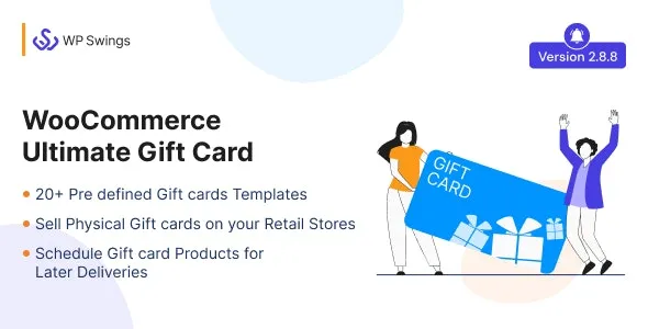 WooCommerce Ultimate Gift Card - Create, Sell and Manage Gift Cards with Customized Email Templates