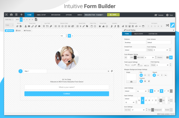 Conditional Content Blocks for NEX-Forms