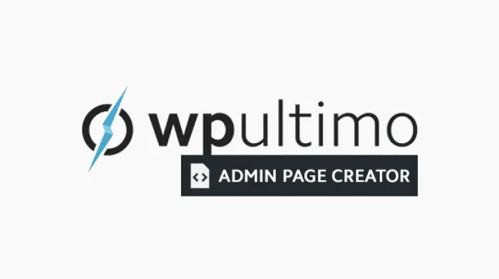 WP Ultimo: Admin Page Creator