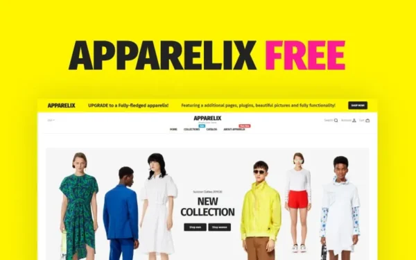 Apparelix Free Shopify Theme