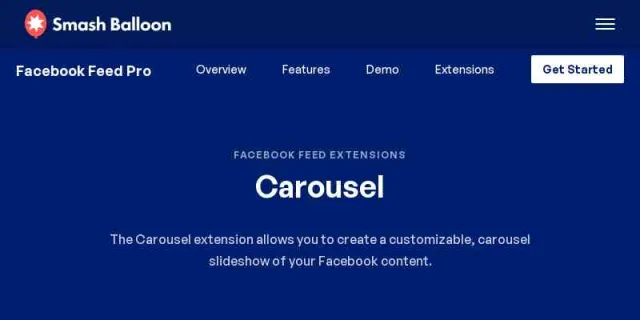 Custom Facebook Feed Pro Carousel Extension – Smash Balloon