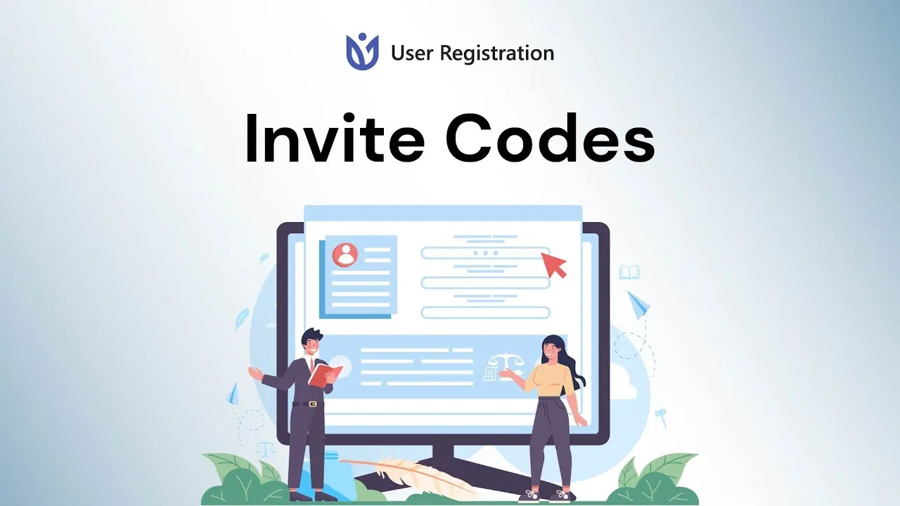 User Registration Invite Codes Add-on