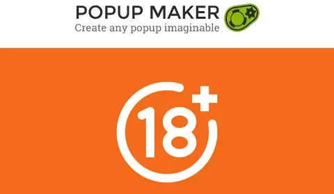 Age Verification Modals - Popup Maker