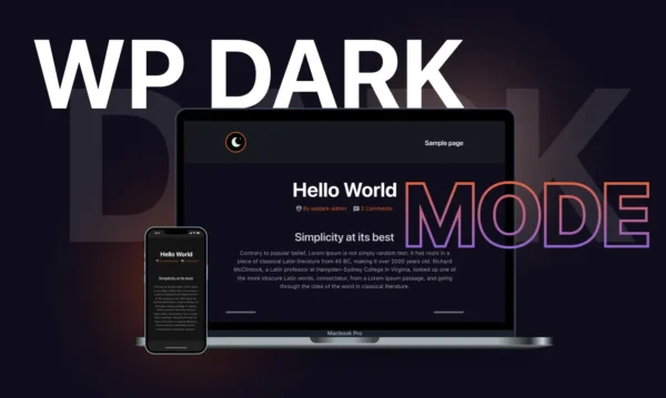 WP Dark Mode - The Best WordPress Dark Mode Plugin