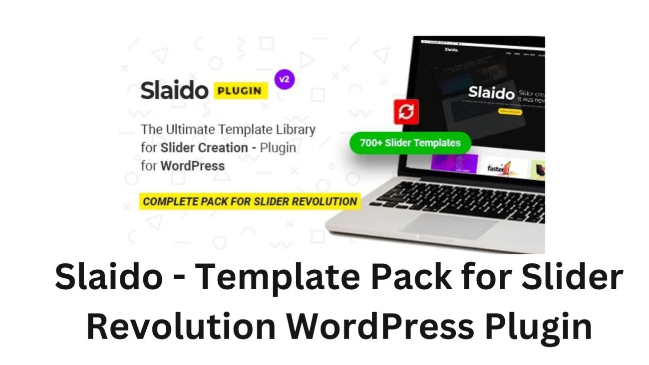 Slaido - Template Pack for Slider Revolution WordPress Plugin