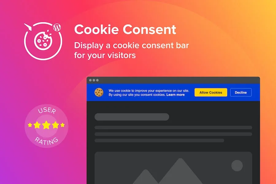 Cookie Consent - WordPress Cookie Plugin by Elfsight