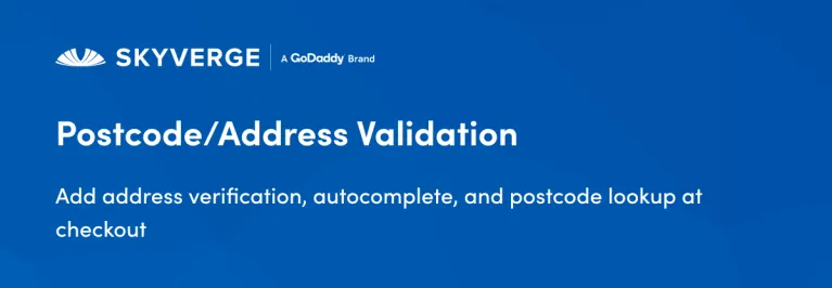 Postcode/Address Validation - WooCommerce Marketplace