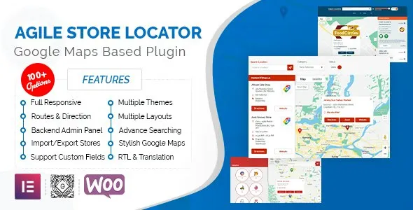 Agile Store Locator (Google Maps) For WordPress