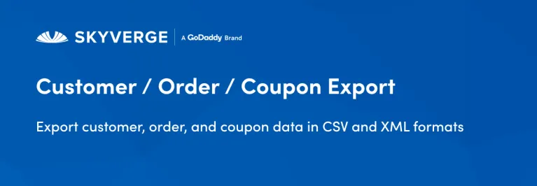 WooCommerce Customer / Order / Coupon Export