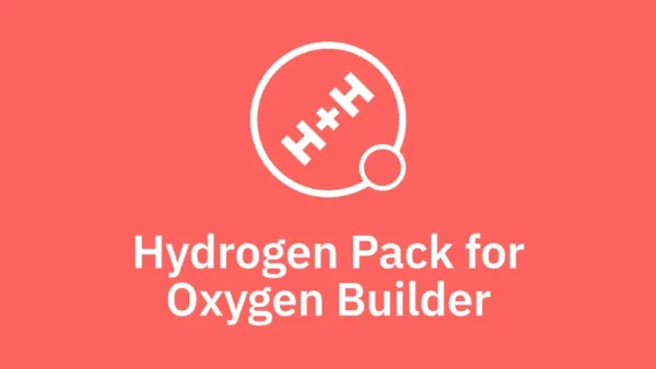 Hydrogen Pack for Oxygen Website Builder
