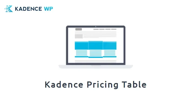 Kadence Pricing Table - Kadence WP