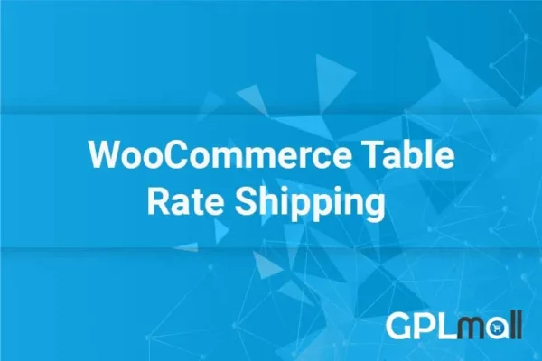 WooCommerce Table Rate Shipping