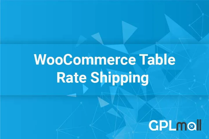 WooCommerce Table Rate Shipping