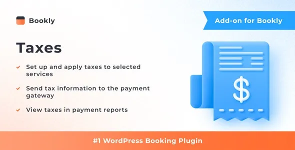 Bookly Taxes (Add-on)