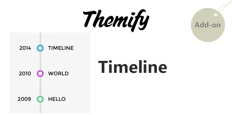 Timeline - Themify Builder Addon