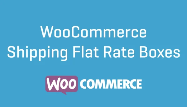 Flat Rate Box Shipping - WooCommerce