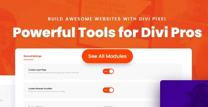 Powerful Tools for Divi Pros - Divi Pixel