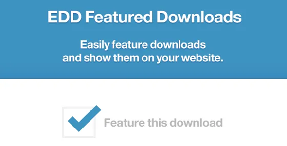 EDD Featured Downloads – Easy Digital Downloads