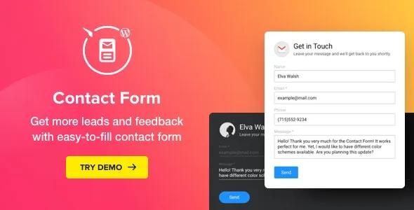 Contact Form - WordPress Contact Form Plugin