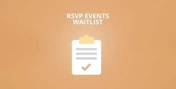RSVP Events Waitlist - EventON